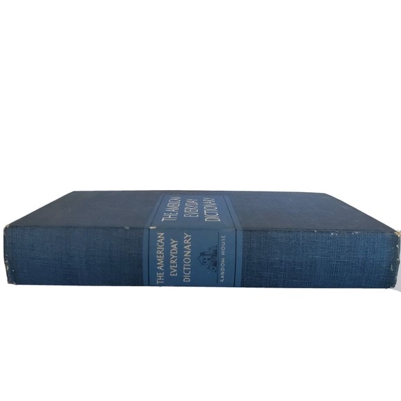 1951 The American Everyday Dictionary Reference Glossary Book of  Words VTG HC - Picture 2 of 6